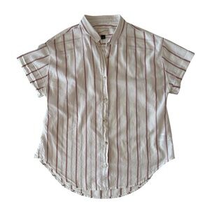 Universal Thread White Button Up Shirt, Size M